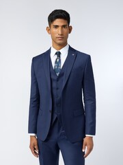 Ted Baker Tailoring Slim Blue Keats Flannel Jacket - Image 1 of 5