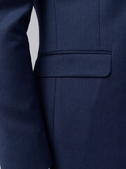 Ted Baker Tailoring Slim Blue Keats Flannel Jacket - Image 5 of 5