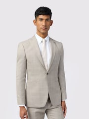 Ted Baker Tailoring Slim Natural Donne Check Jacket - Image 1 of 6