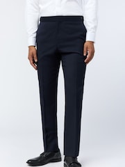 Ted Baker Tailoring Blue Tuxedo Trousers - Image 1 of 3
