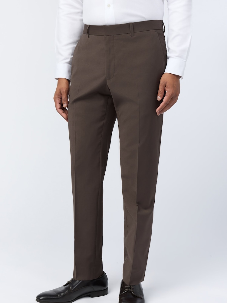 Ted Baker Tailoring Natural Tonic Trousers - Imagen 1 de 2