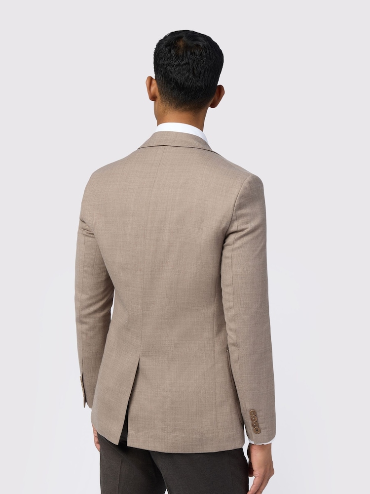 Ted Baker Tailoring Natural Structure Jacket - Image 2 of 5 Ted Baker Tailoring Natural Structure Jacket - Image 2 of 5