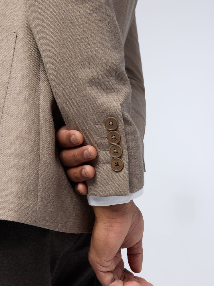 Ted Baker Tailoring Natural Structure Jacket - Image 5 of 5 Ted Baker Tailoring Natural Structure Jacket - Image 5 of 5
