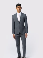 Ted Baker Tailoring Grey Performance Panama Jacket - Image 3 of 6
