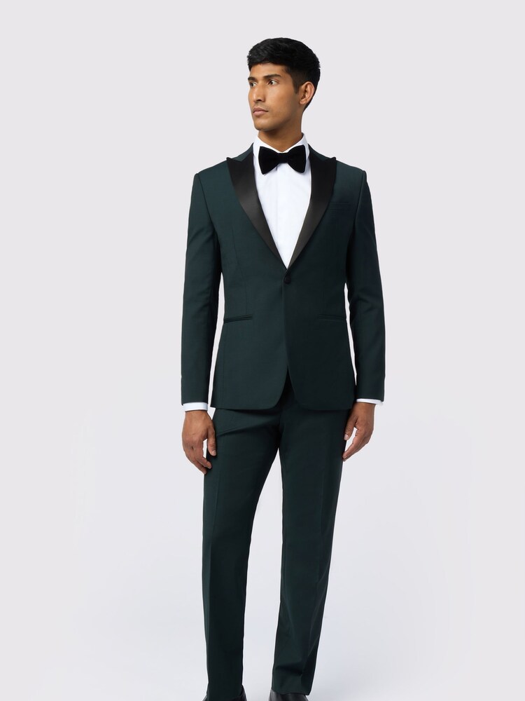Ted Baker Tailoring Green Forest Tuxedo Jacket - Image 4 of 4 Ted Baker Tailoring Green Forest Tuxedo Jacket - Image 4 of 4