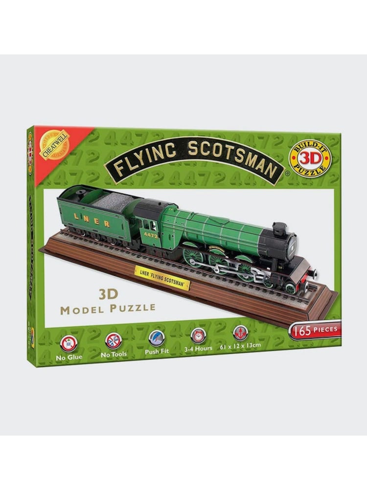 MenKind Green Flying Scotsman 3D Puzzle - Image 3 of 3 MenKind Green Flying Scotsman 3D Puzzle - Image 3 of 3
