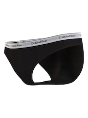 Calvin Klein Black Icon Logo Bikini Briefs - Image 3 of 5