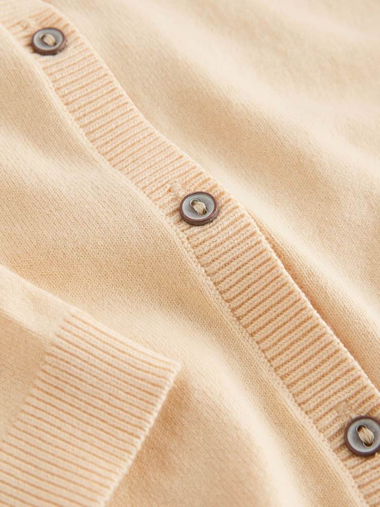 Yellow Button Up Cardigan 3yrs-16yrs (3mths-16yrs) - Image 4 of 4 Yellow Button Up Cardigan 3yrs-16yrs (3mths-16yrs) - Image 4 of 4