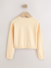 Yellow Button Up Cardigan 3yrs-16yrs (3mths-16yrs) - Image 5 of 7