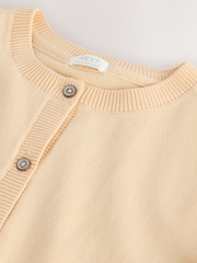 Yellow Button Up Cardigan 3yrs-16yrs (3mths-16yrs) - Image 6 of 7