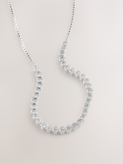 Sterling Silver Plated Tennis Bracelet - Image 2 of 6