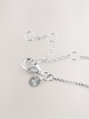 Sterling Silver Plated Tennis Bracelet - Image 3 of 6