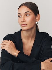 Sterling Silver Plated Tennis Bracelet - Image 4 of 6