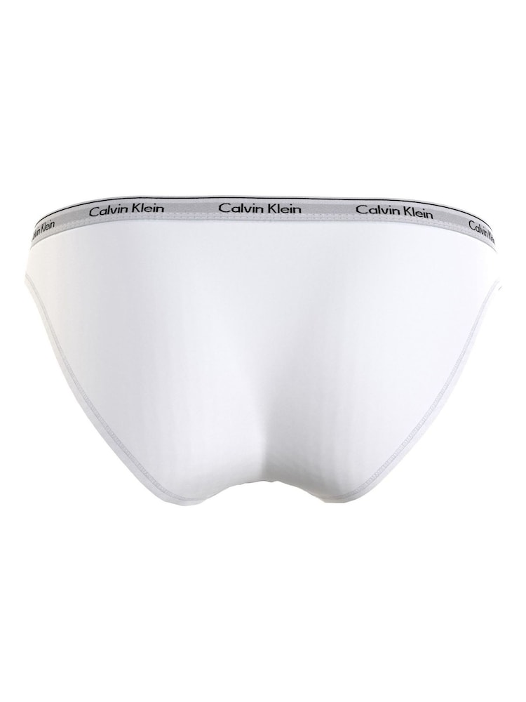 Calvin Klein White Icon Logo Bikini Briefs - Image 4 of 4