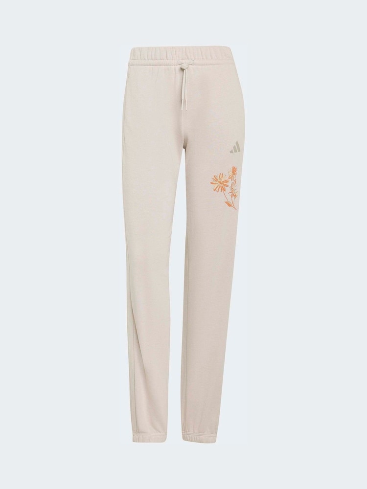 Grau - adidas 3-Stripe French Terry Joggers - Bild 6 von 6