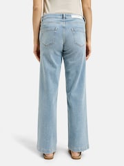 Smith & Soul Blue Sina Wide Leg Jeans - Image 4 of 5