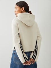 adidas Brown Farm Hoodie - Image 3 of 4