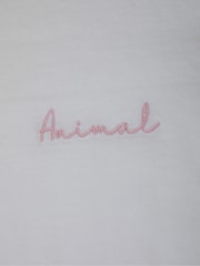Animal White Womens Marina Logo T-Shirt - Image 4 of 5