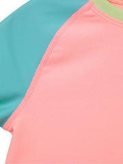 Mountain Warehouse Blue Light Kids Long Sleeve Rash Vest - Image 4 of 4