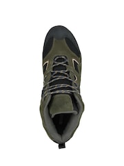 Mountain Warehouse Green Mens Curlew Waterproof Low Profile Walking Boots - Image 4 of 6
