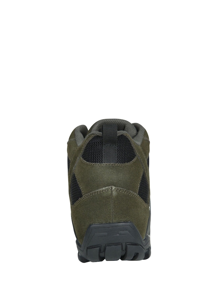 Mountain Warehouse Green Mens Curlew Waterproof Low Profile Walking Boots - Image 6 of 6