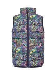 Mountain Warehouse Pink Kids Rocko Printed Padded Gilet - Image 1 of 5