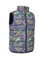 Mountain Warehouse Pink Kids Rocko Printed Padded Gilet - Image 2 of 5