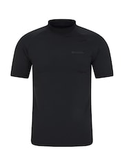 Mountain Warehouse Black Mens Rash Vests 2 Pack - Image 3 of 6
