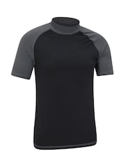 Mountain Warehouse Black Mens Rash Vests 2 Pack - Image 4 of 6