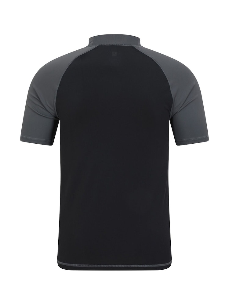Mountain Warehouse Black Mens Rash Vests 2 Pack - Image 6 of 6