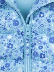 Azul - Mountain Warehouse Kids Rocko Printed Padded Gilet - Imagen 5 de 5