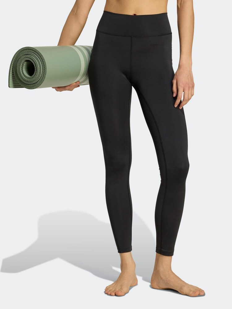 adidas Black All Me Ess 1/1 Leggings - Image 1 of 7