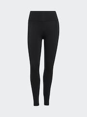 adidas Black Optime Power 7/8 Leggings - Image 6 of 6