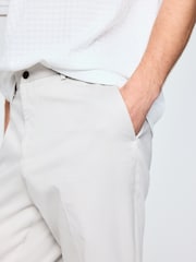 عاجي - بنطلون تشينو أنيق بحزام جانبي قابل للتعديل من N. Premium - Image 4 of 4