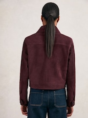 Reiss Sonny Suede Button Through Jacket - Imagen 6 de 7