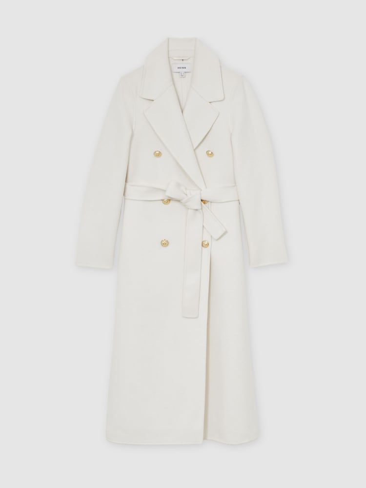 Reiss Cream Dora Petite Coat - Image 2 of 7
