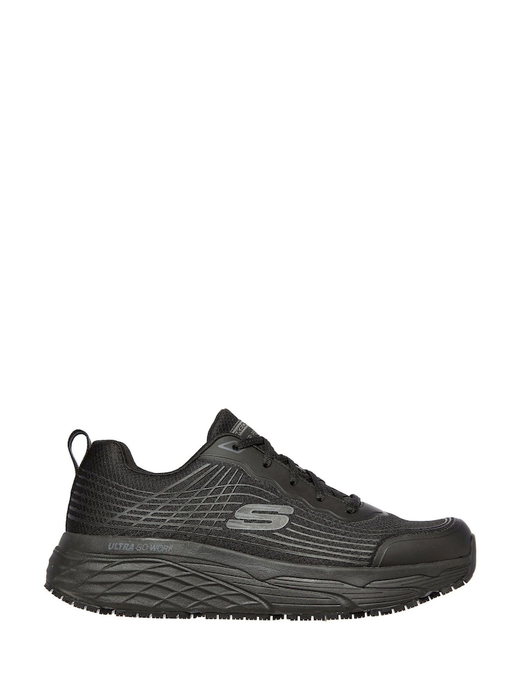 Skechers Relaxed Fit Work Max Cushioning Elite Trainers - Imagen 1 de 4