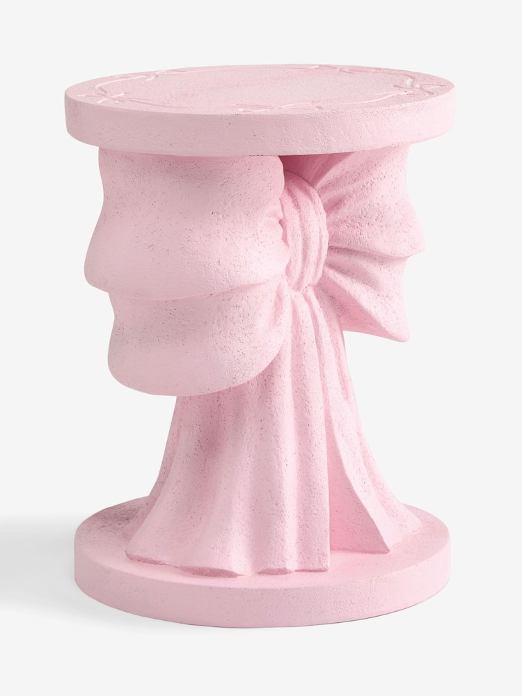 Pink Bow Bedside Table - Image 4 of 4