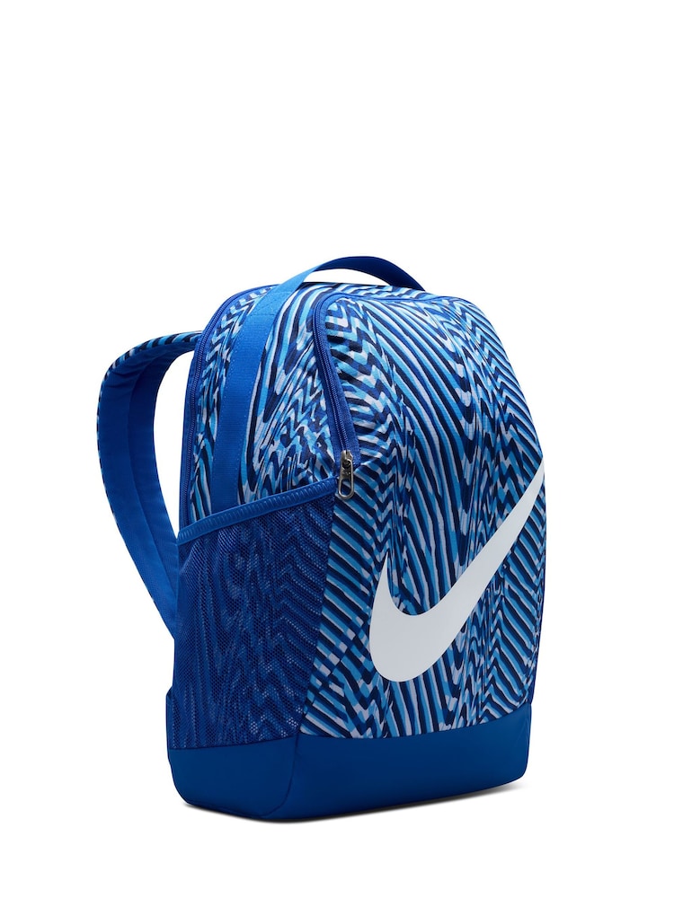 Nike Blue Brasilia Backpack - Image 2 of 8