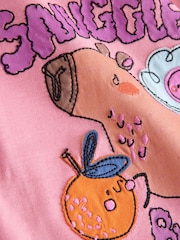 Cobalt Capybara Print Snuggle Pyjamas 3 Pack (9mths-12yrs) - Image 12 of 12