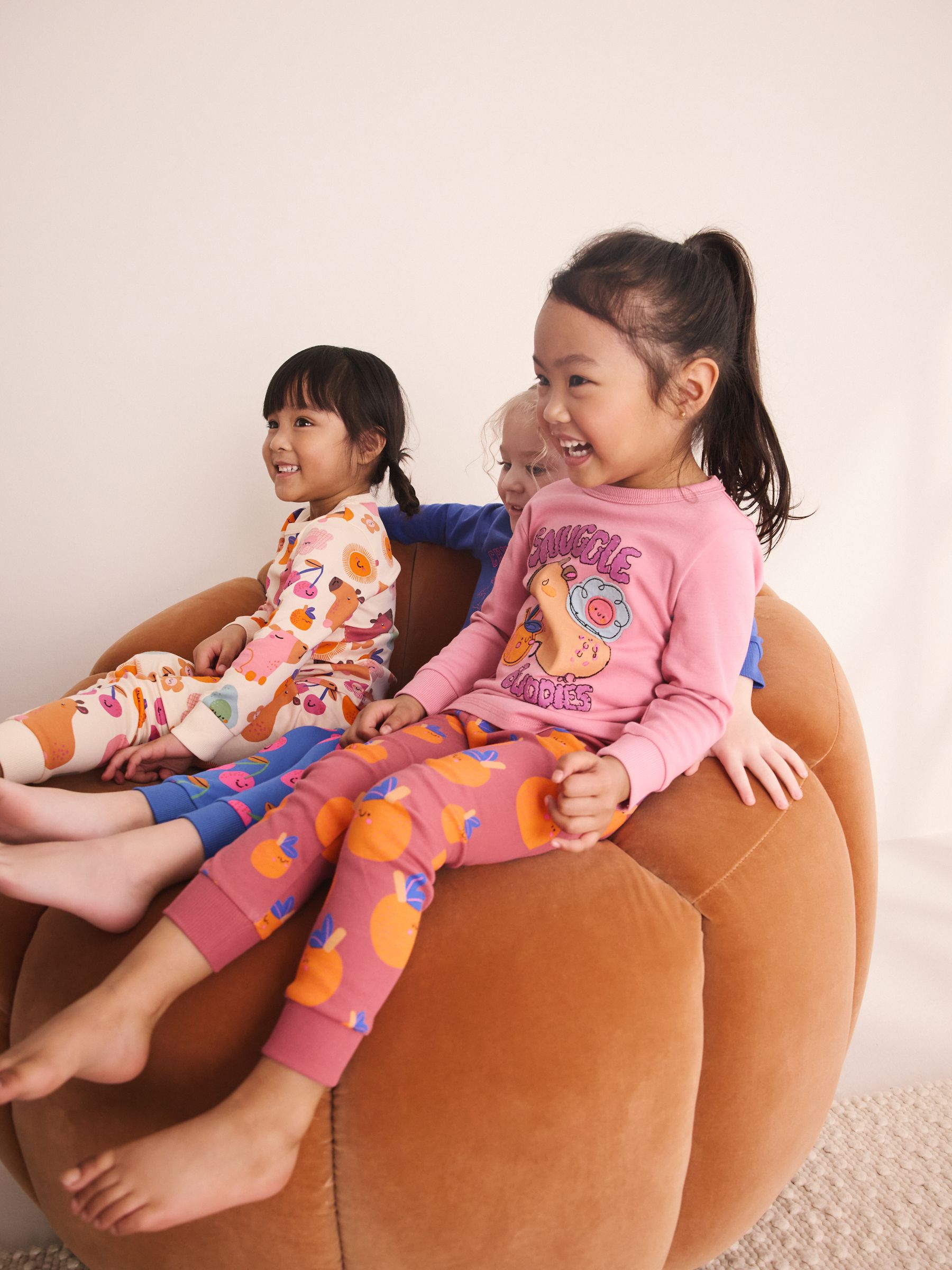 Buy Cobalt Capybara Print Snuggle Pyjamas 3 Pack (9mths-12yrs) from ...