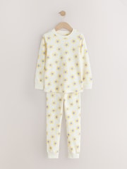 Yellow/Blue Daisy - Pachet 3 de pijamale ghemuite (9luni-12ani) - Imaginea 5 din 10