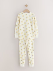 Yellow/Blue Daisy - Pachet 3 de pijamale ghemuite (9luni-12ani) - Imaginea 6 din 10