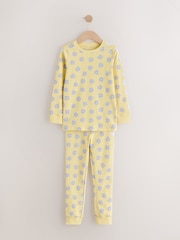 Yellow/Blue Daisy - Pachet 3 de pijamale ghemuite (9luni-12ani) - Imaginea 8 din 10