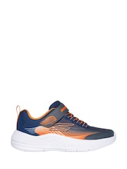 Skechers Blue Microspec Advance Trainers - Image 1 of 4