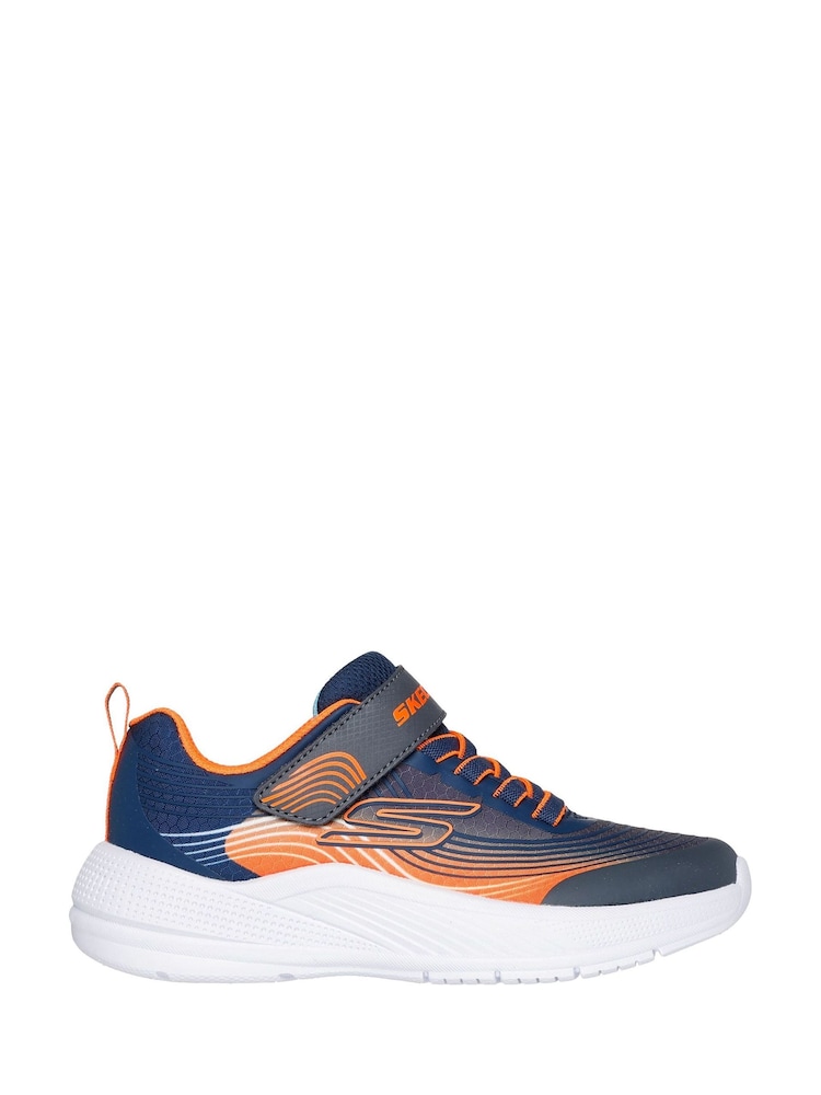 Skechers Blue Microspec Advance Trainers - Image 1 of 4