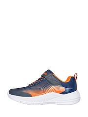 Skechers Blue Microspec Advance Trainers - Image 2 of 4