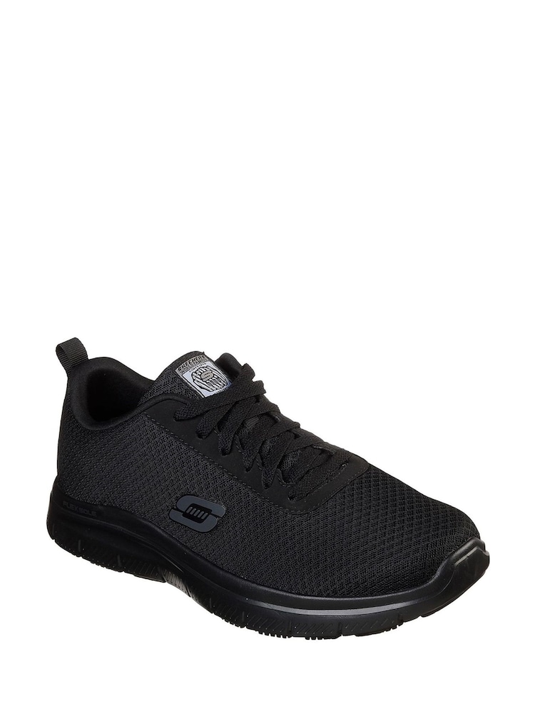 Skechers Black Flex Advantage Bendon SR Occupational Shoes - Image 2 of 4