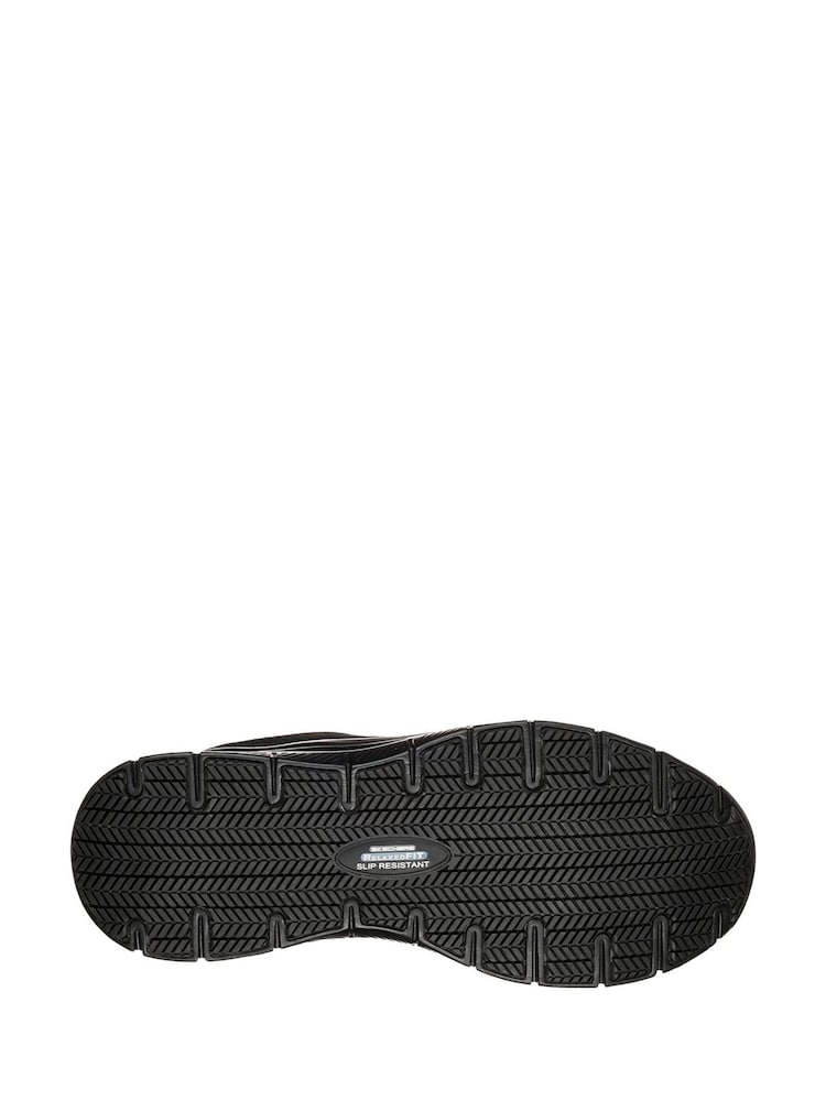 Skechers Black Flex Advantage Bendon SR Occupational Shoes - Image 4 of 4