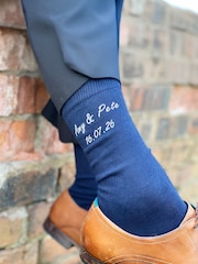 Personalised Cold Feet Wedding Socks by Solesmith - Image 1 of 2
